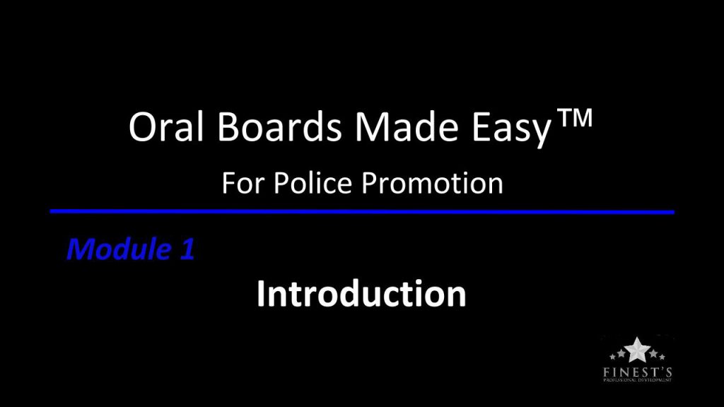 Oral Boards Made Easy Introduction